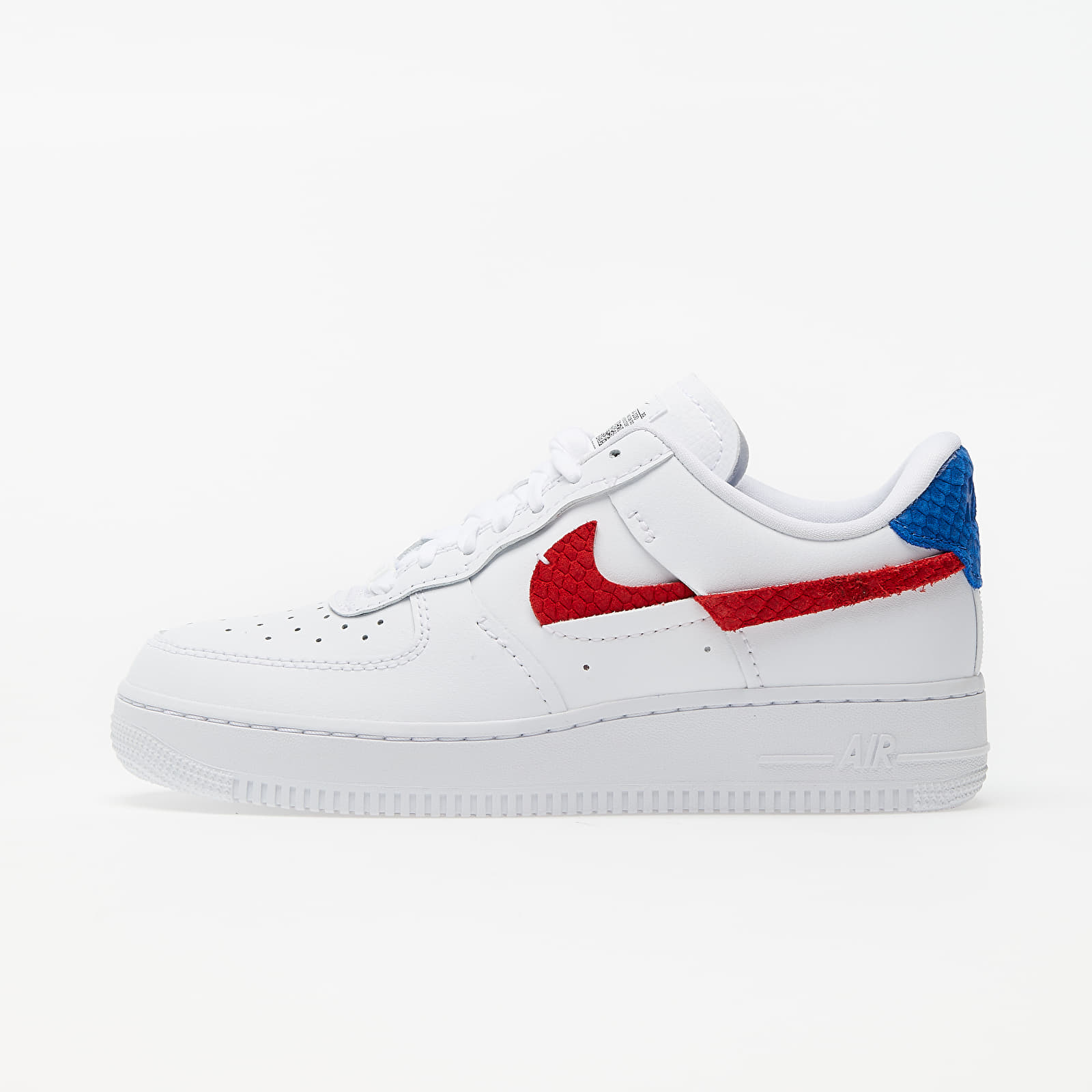 Nike Wmns Air Force 1 LXX White/ Game Royal-University Red 86311