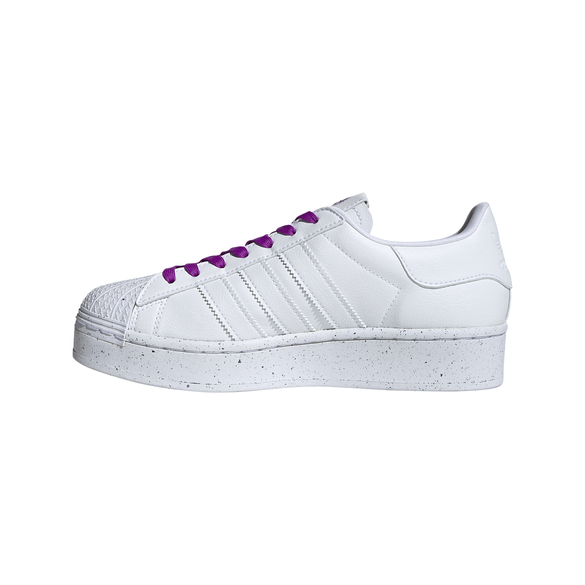 adidas Superstar Bold W Clean Classics Ftw White/ Ftw White/ Shock Purple 59500