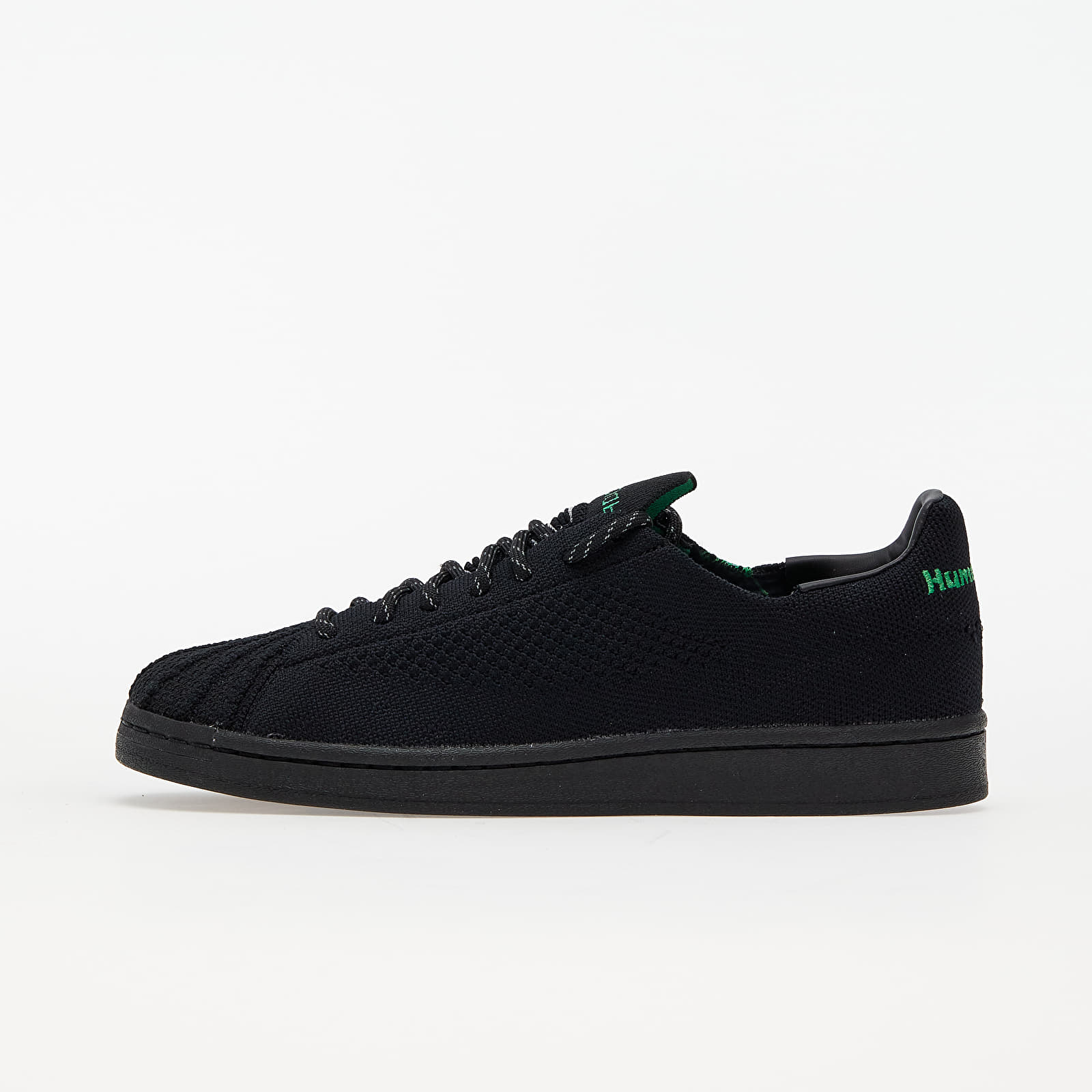 Мъжки кецове и обувки adidas x Pharrell Williams Superstar Primeknit Core Black/ Core Black/ Vivid Green 102820_9