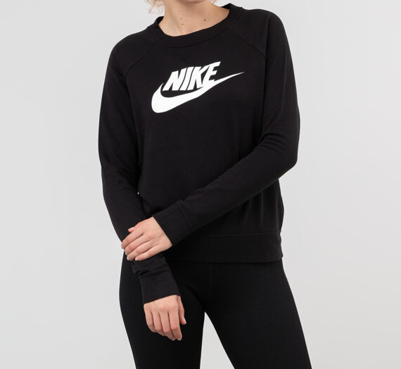 Суичъри и пуловери Nike Sportswear Essential Hybrid Crewneck Black/ White 46376_L
