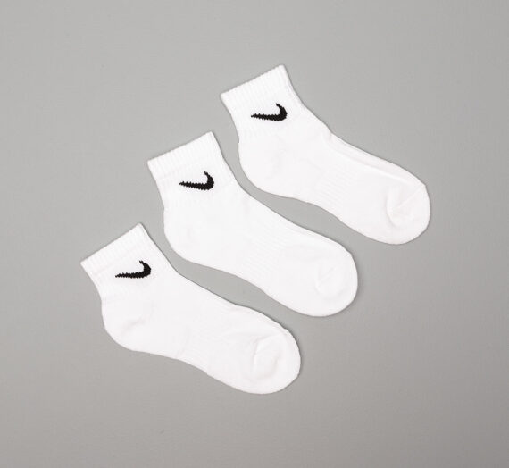 Чорапи Nike 3 Pack Everyday Cush Ankle Socks White/ Black 47820_XL