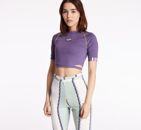 Тениски adidas Cropped Tee Tech Purple 49250_L_42
