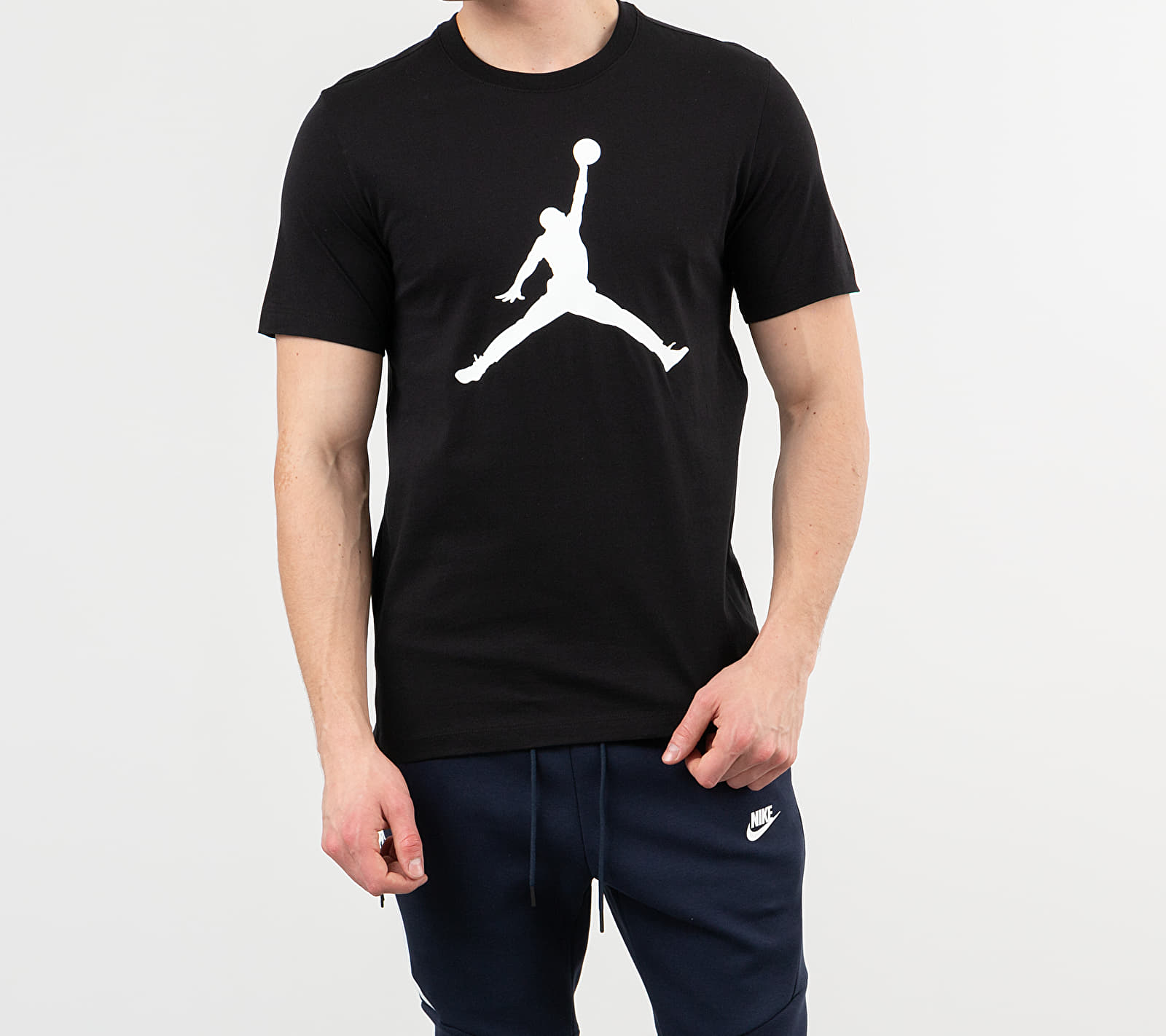 Тениски Jordan Jumpman Crewneck Black/ White 50376_M
