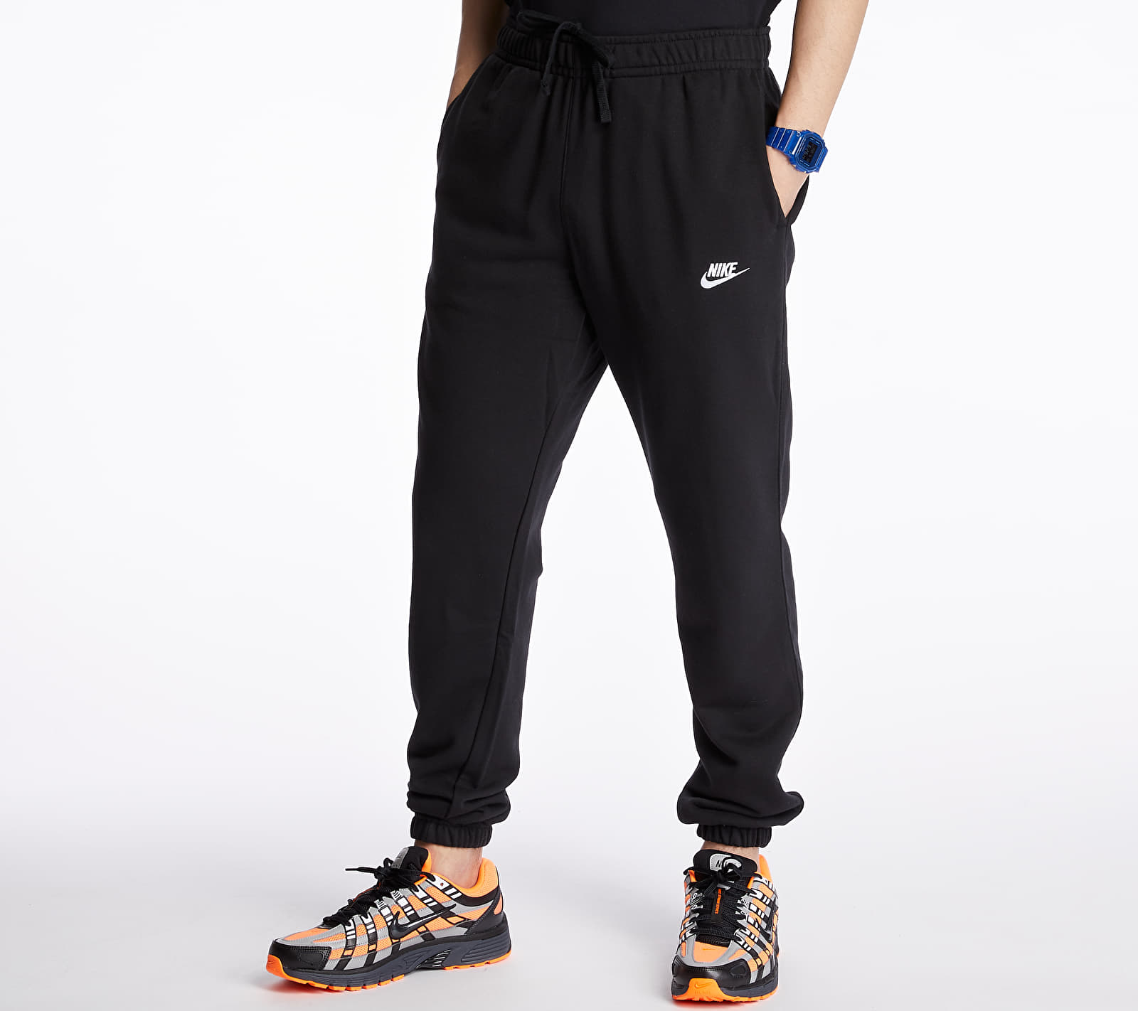 Дънки и панталони Nike Sportswear Club Pants Black/ Black/ White 52636_L