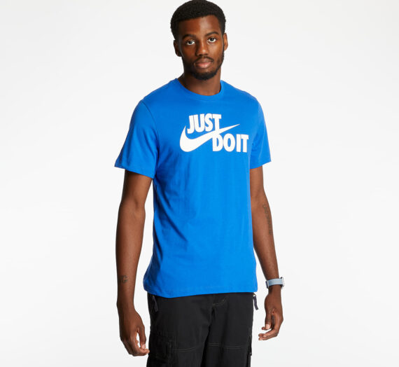Тениски Nike Sportswear Just Do It Swoosh Tee Game Royal/ White 52770_S