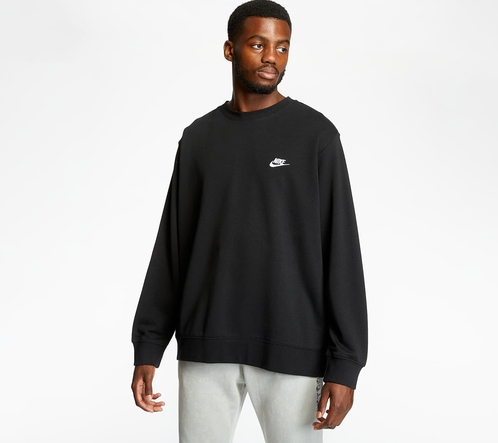 Суичъри и пуловери Nike Sportswear Club Crewneck Black 58255_M