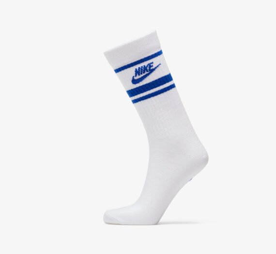 Чорапи Nike Sportswear Essential Crew Socks (3 Pairs) White/ Game Royal/ Game Royal 62155_S