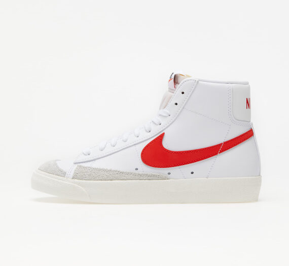 Дамски кецове и обувки Nike W Blazer Mid ’77 White/ Habanero Red-Sail 81385_6_5