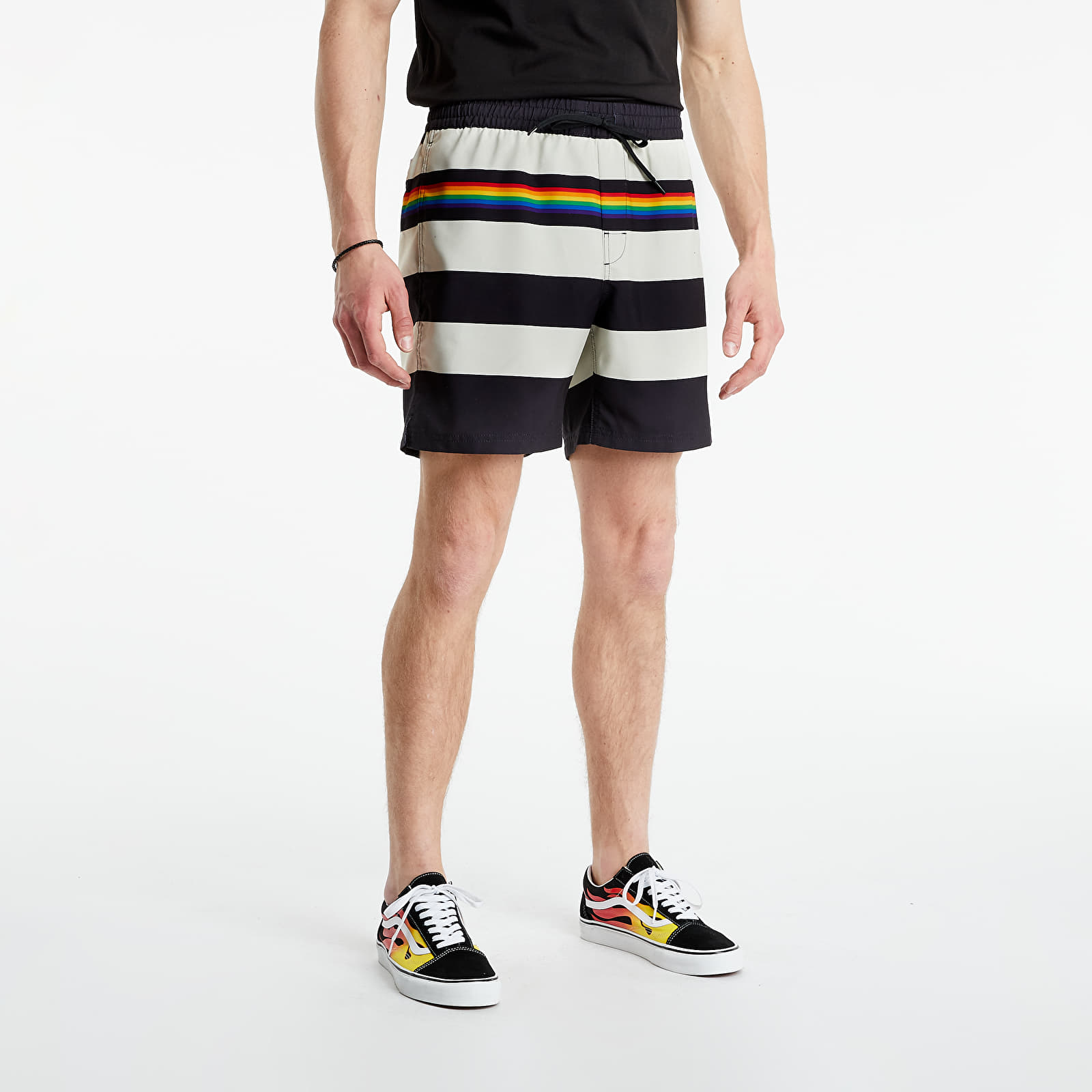 Къси панталони Vans Pride Stripe Volley Shorts Black/ Rainbow 101998_S
