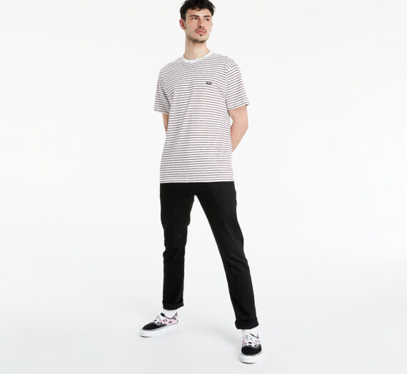 Тениски Vans Off The Wall Stripe SS Tee White/ Rhododendron 102118_XS