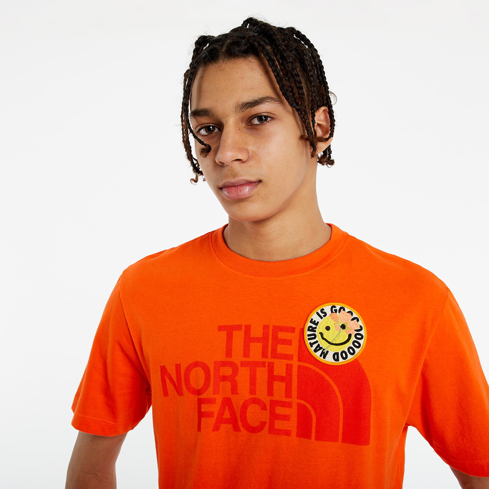 Тениски The North Face Short Sleeve Patches Tee Flame 113041_M
