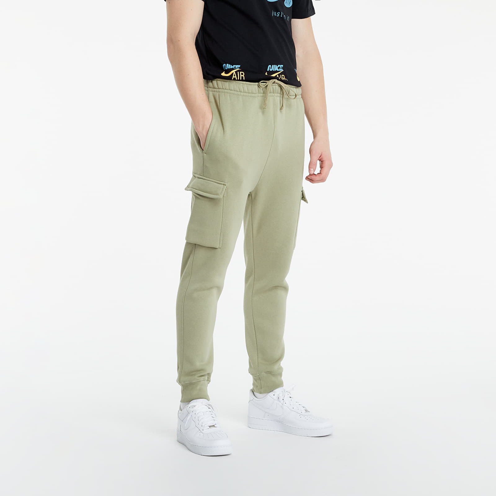 Дънки и панталони Nike Sportswear Fleece Cargo Pants Medium Khaki 113605_XL