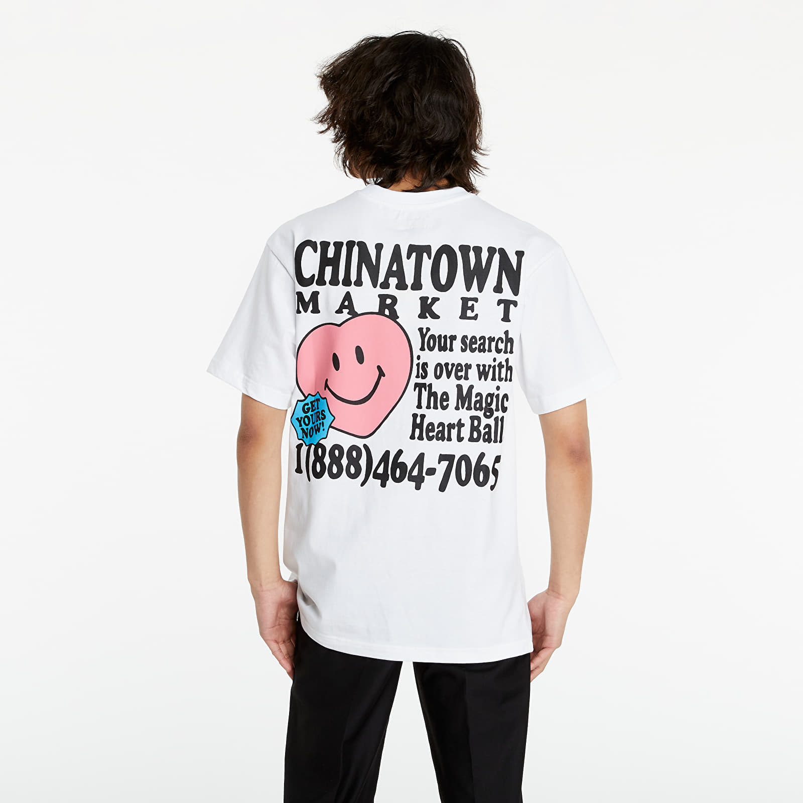 Тениски Chinatown Market Smiley Fortune Ball Soul Mate Tee White 114748_L