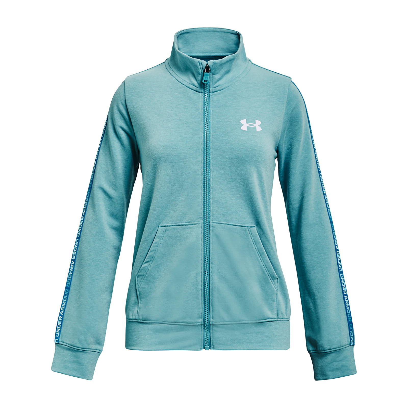 Суичъри и пуловери Under Armour Y Rival Terry Taped Fz Blue 122305_S