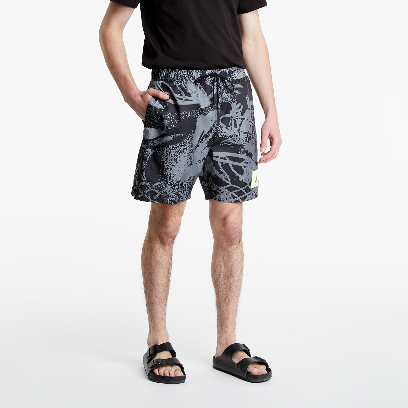 Къси панталони Jordan Flight Printed Poolside Shorts Black 122503_S
