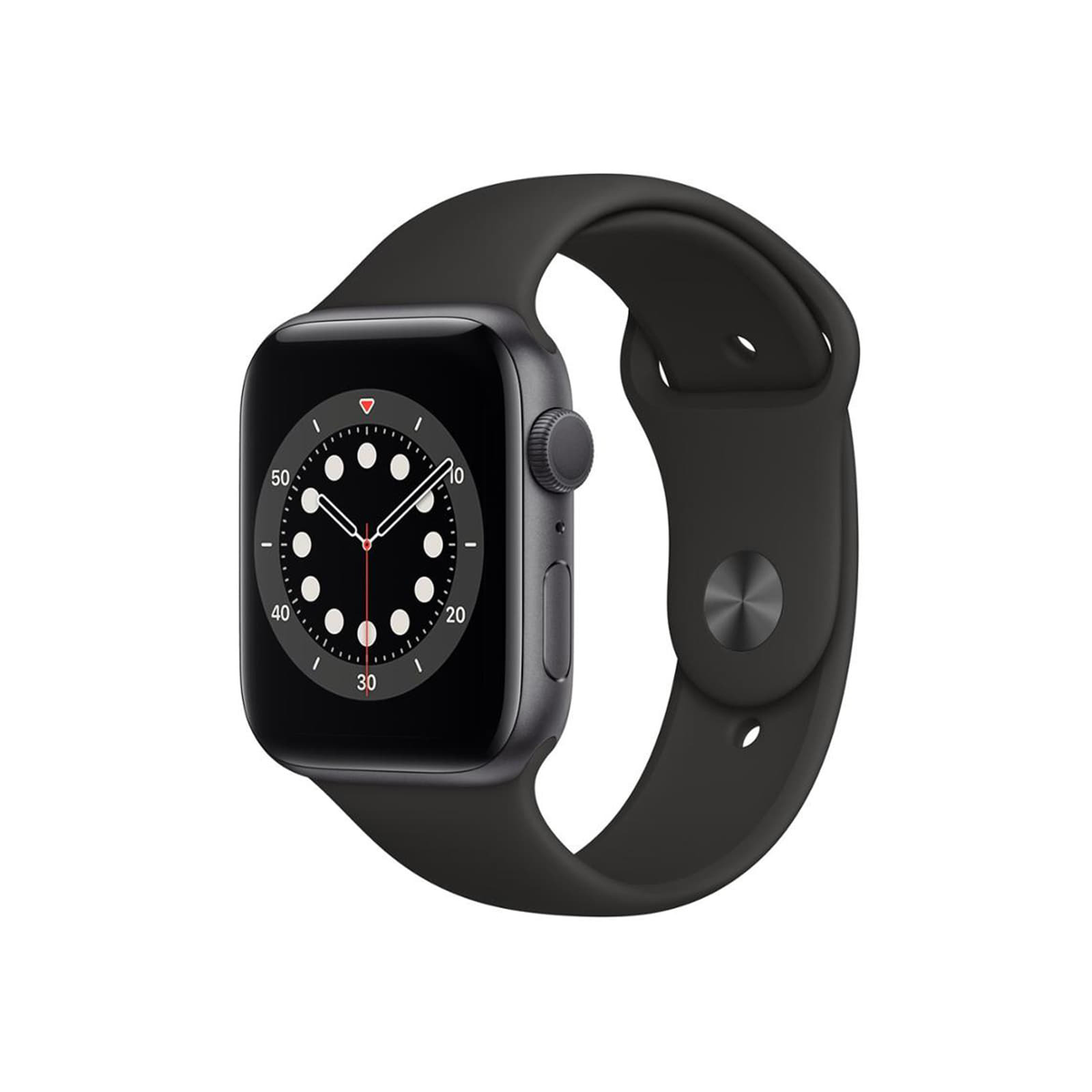 Часовници Apple Watch Series 6 44mm Space Gray Aluminium Case With Black Sport Band Black 124738_univerzální
