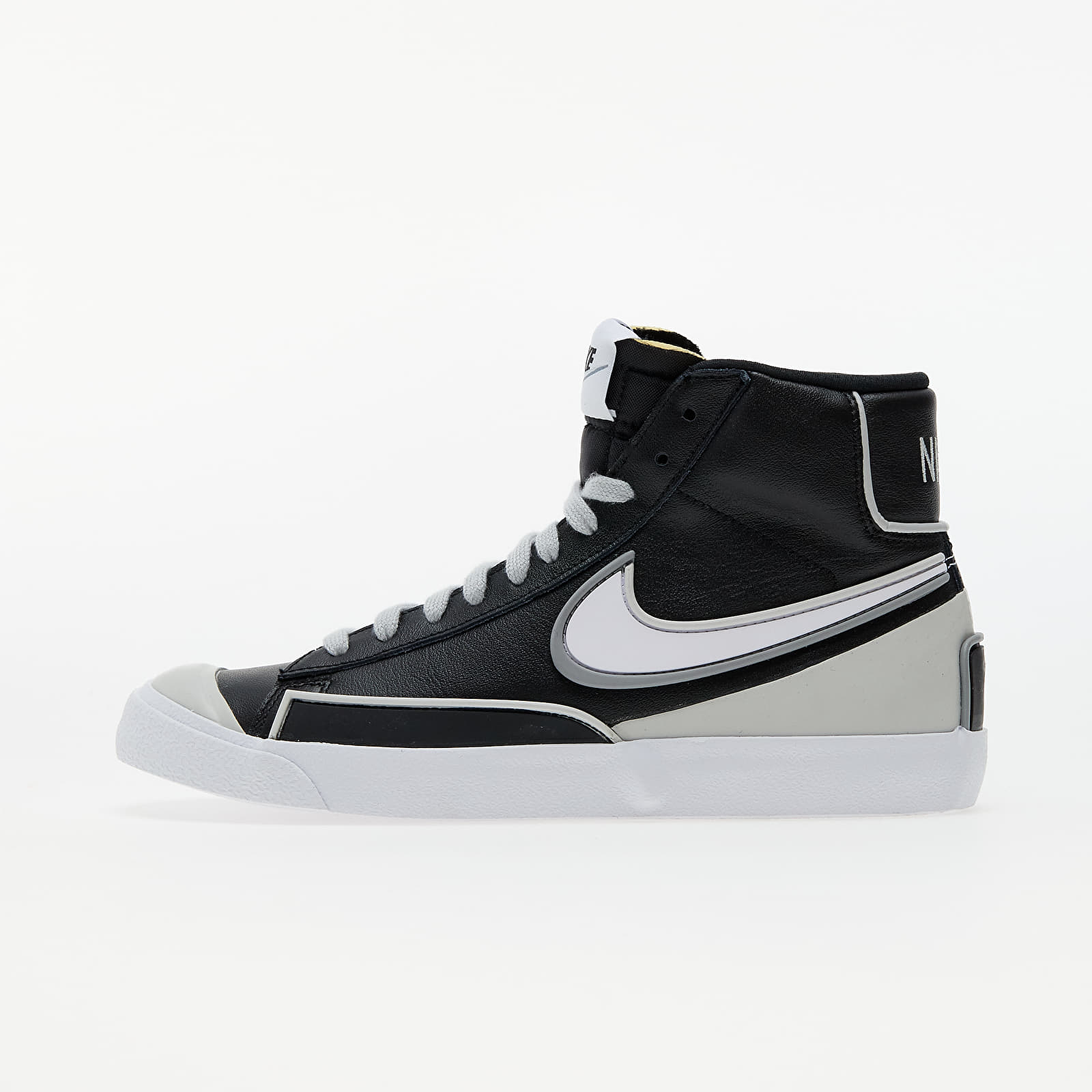 Мъжки кецове и обувки Nike Blazer Mid ’77 Infinite Black/ White-Grey Fog-Particle Grey 125203_7