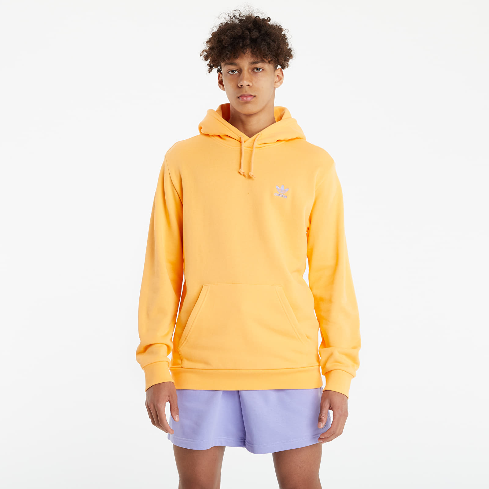 Суичъри и пуловери adidas Originals LOUNGEWEAR Trefoil Essentials Hoodie Hazy Orange 125845_S
