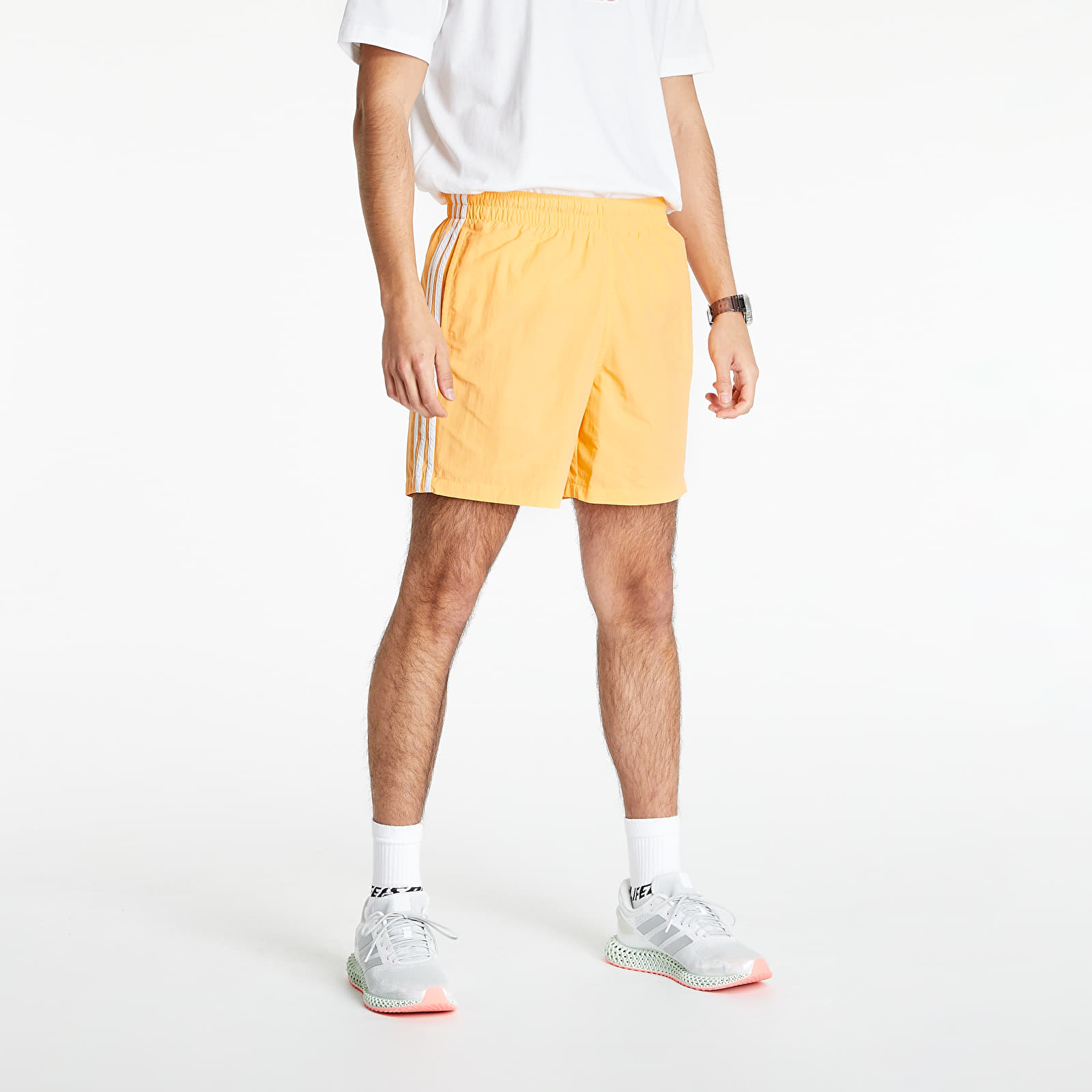 Бански adidas Originals Adicolor Classics 3-Stripes Swim Shorts Hazy Orange 125872_S