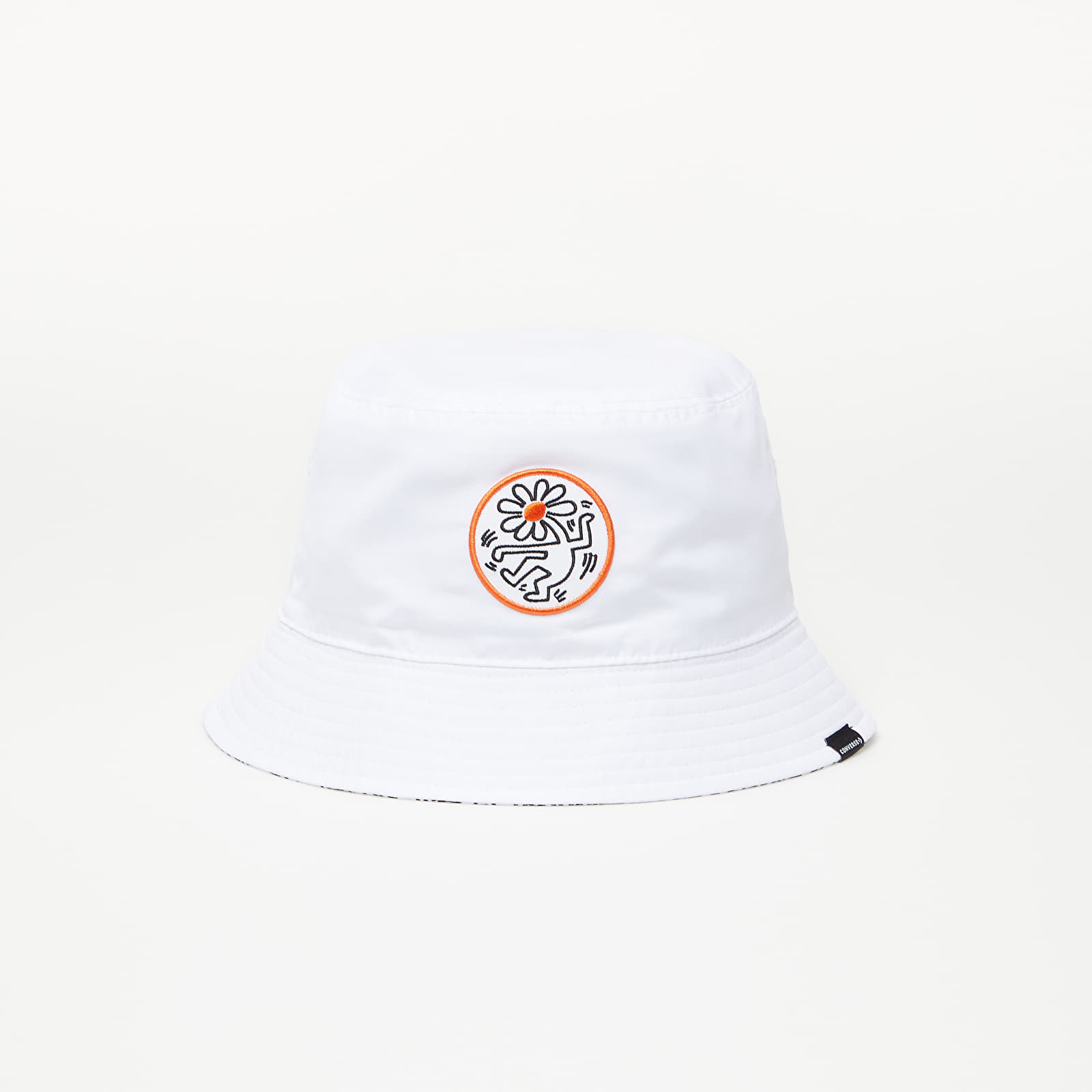 Бъкет шапки Converse x Keith Haring Reversible Bucket Hat White 129100_Universal
