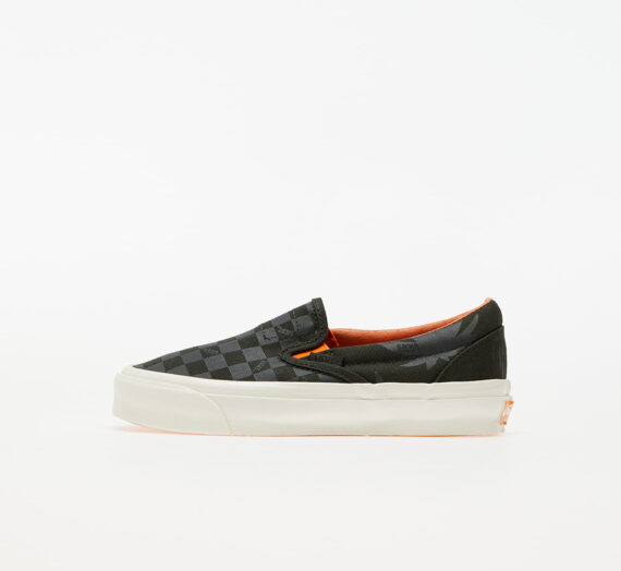 Мъжки кецове и обувки Vans OG Classic Slip-On (Yoshida & Co Porter) Green/ Orange 56881_3_5