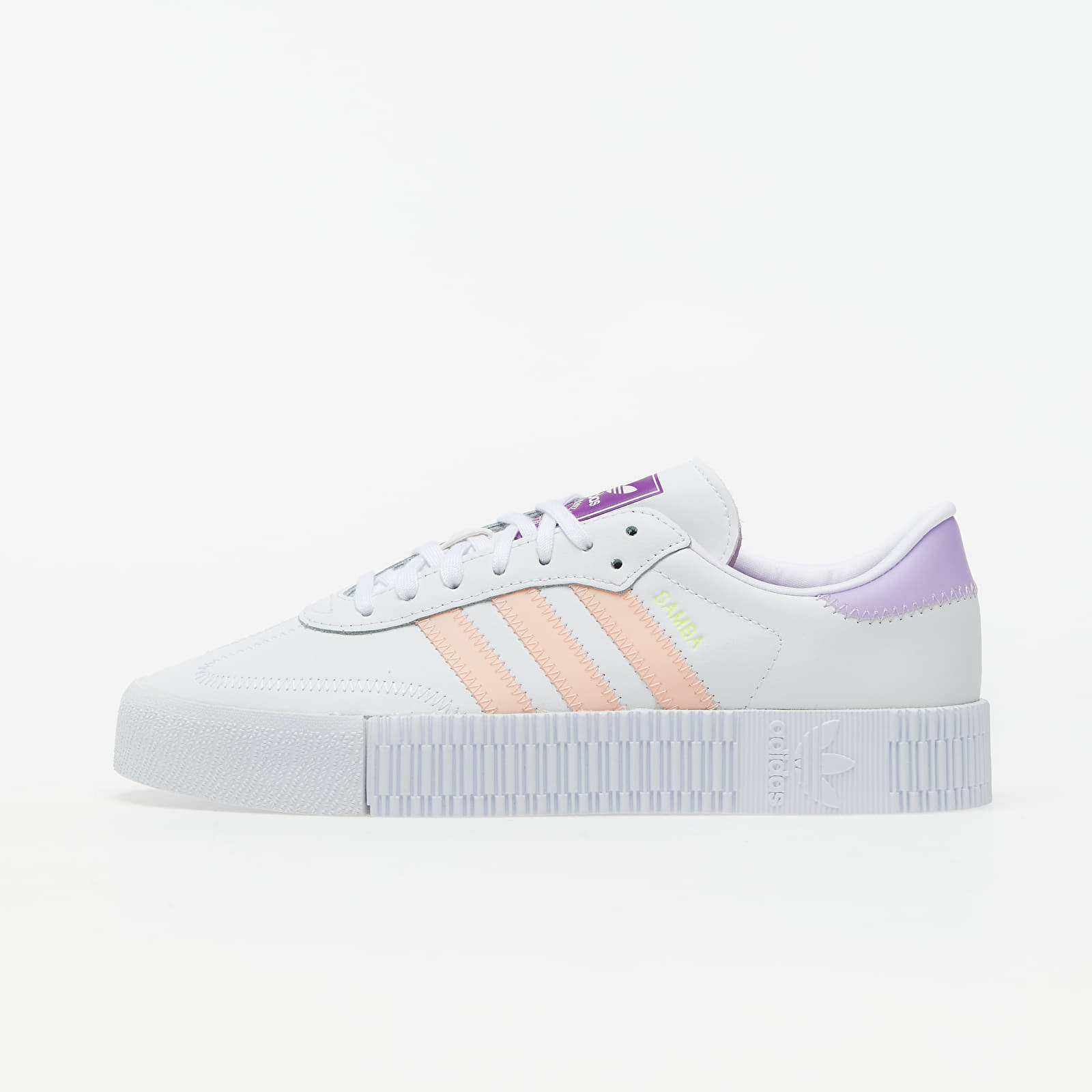 Дамски кецове и обувки adidas Sambarose W Ftw White/ Haze Coral/ Shock Purple 59407_6