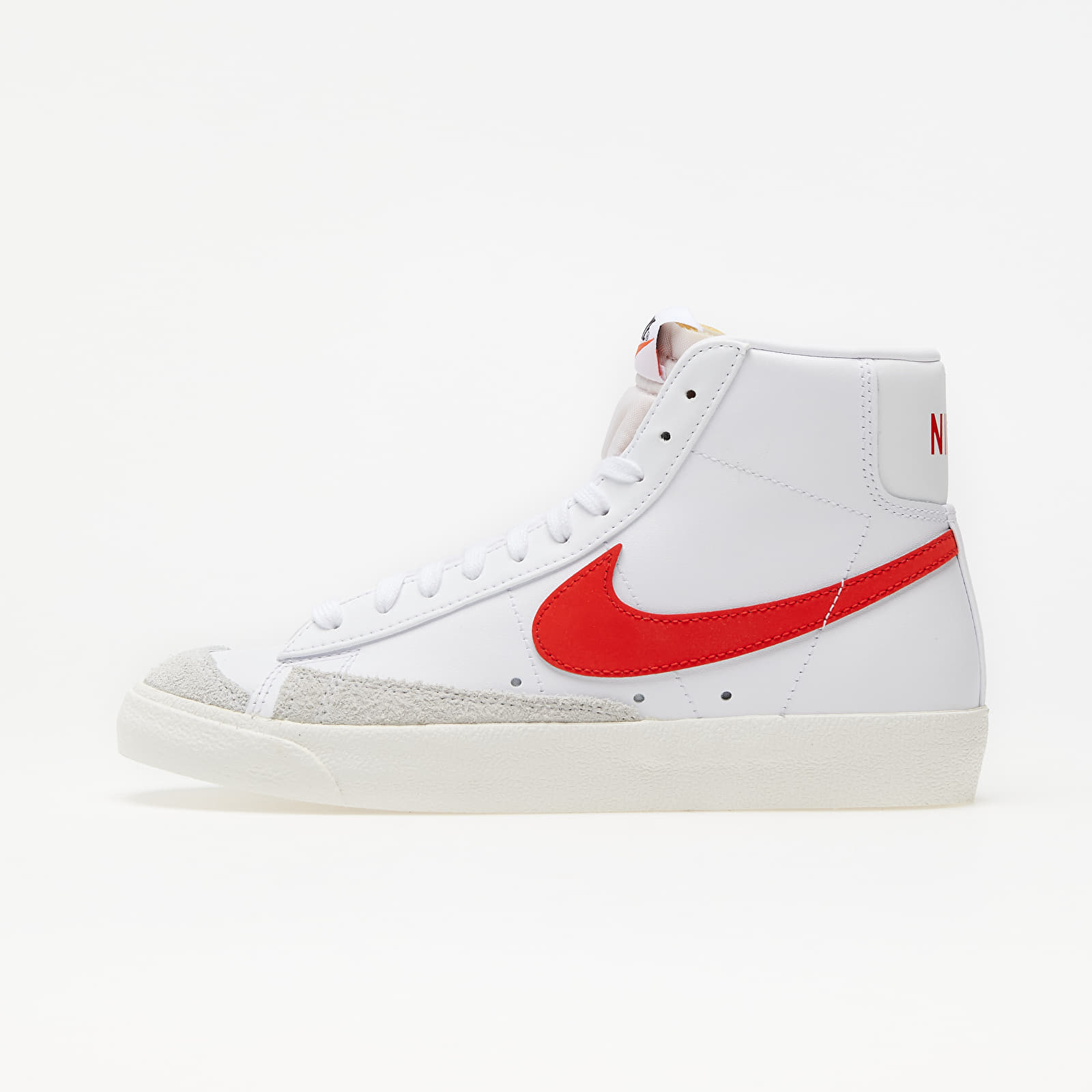 Дамски кецове и обувки Nike W Blazer Mid ’77 White/ Habanero Red-Sail 81385_7_5