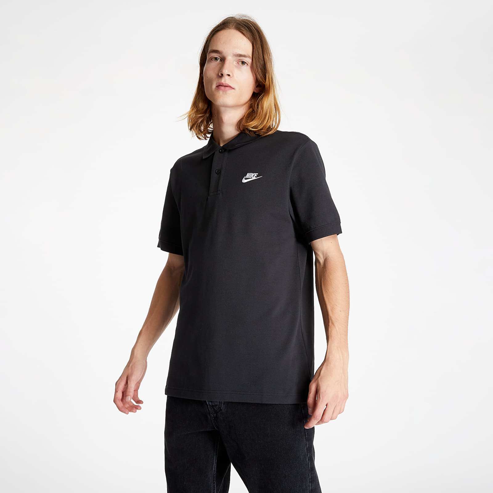 Тениски Nike Sportswear Polo Tee Black/ White 86860_M