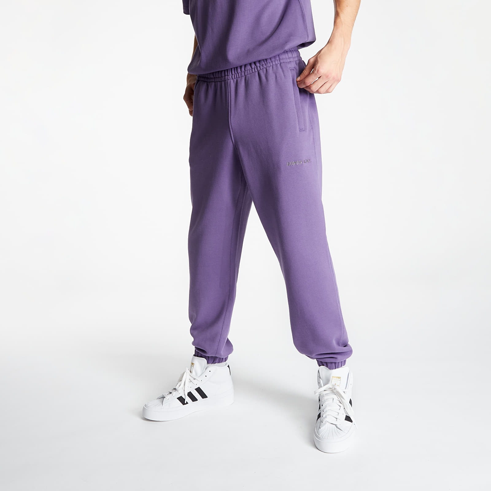Дънки и панталони adidas x Pharrell Williams Basics Sweatpants Tech Purple 87619_XXL