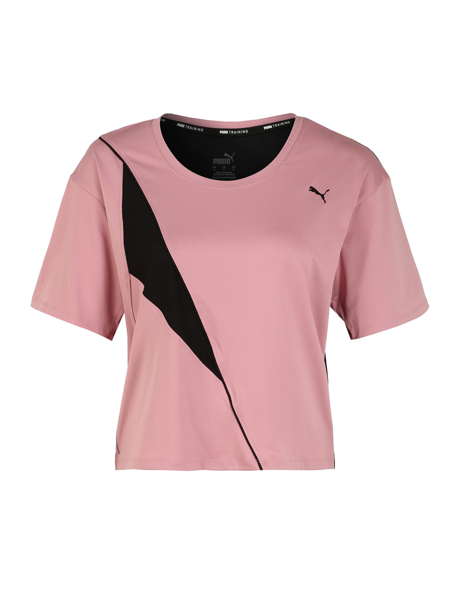 PUMA Функционална тениска  розово / черно 41130346