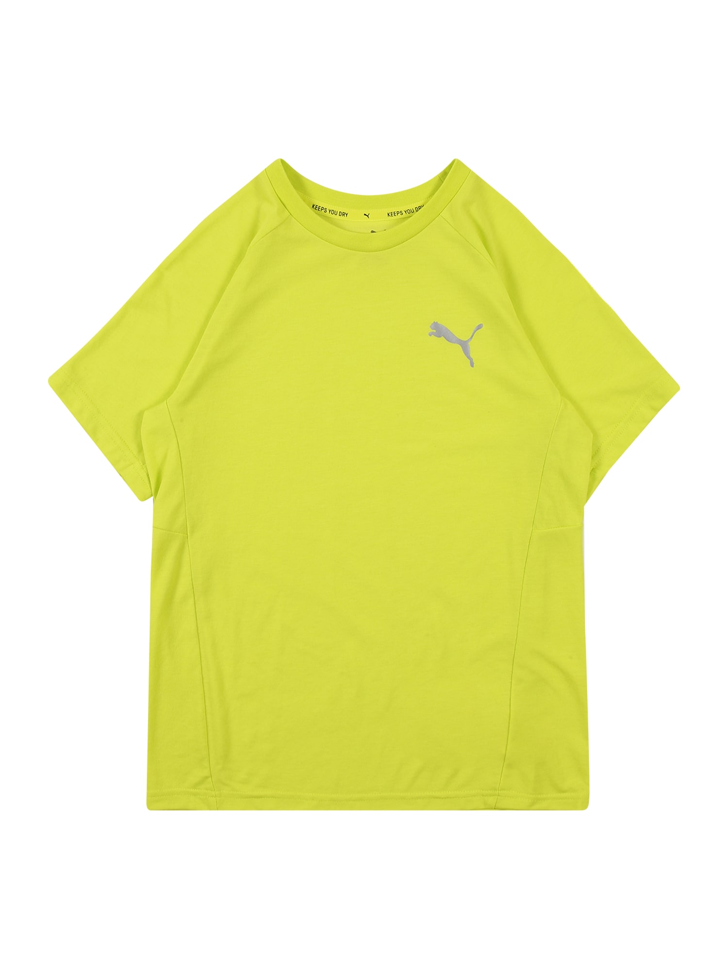PUMA Функционална тениска ‘Evostripe’  сребърно / неоново жълто 42825687