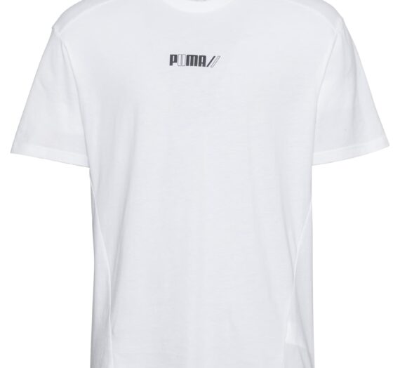 PUMA Функционална тениска  бяло / черно 43146004
