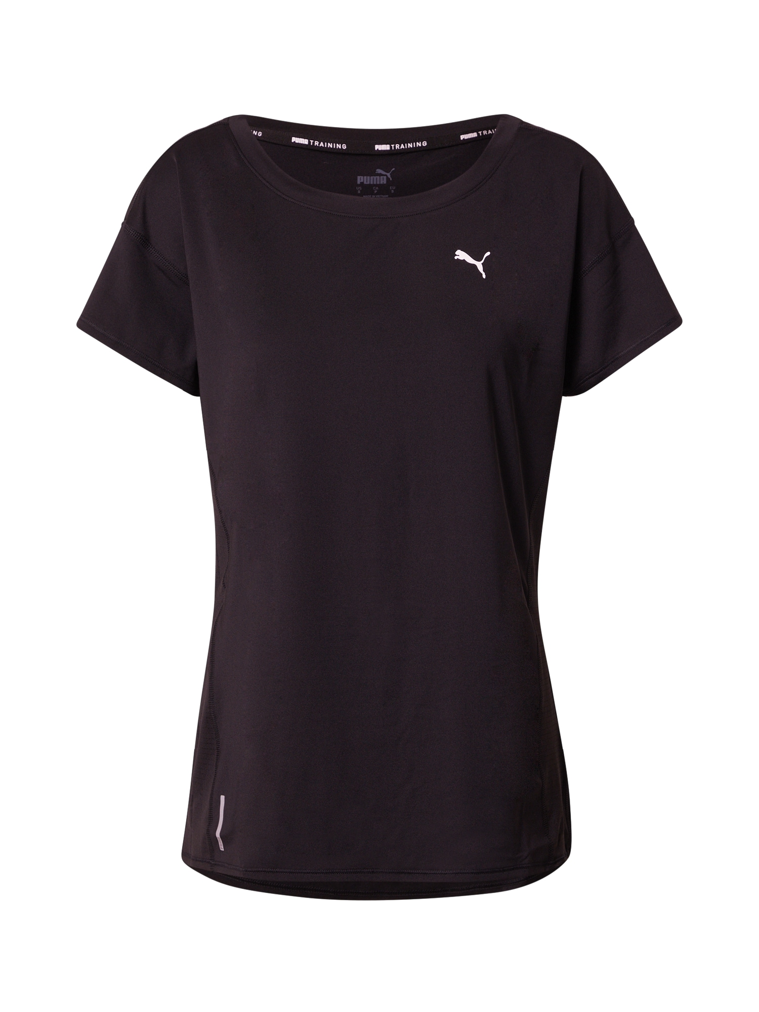 PUMA Функционална тениска  черно / бяло 43193552