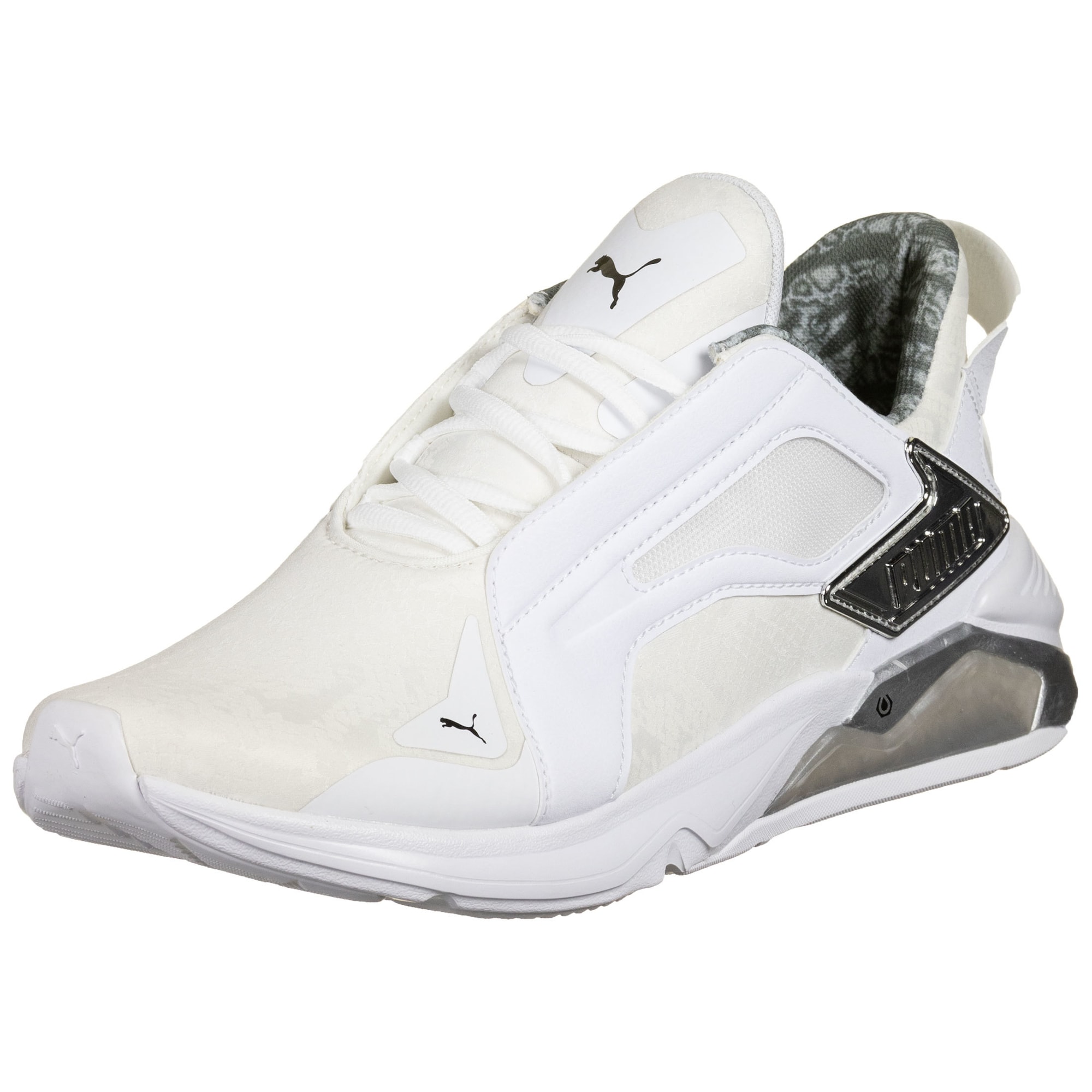 PUMA Спортни обувки  мръсно бяло / сребърно 43194324