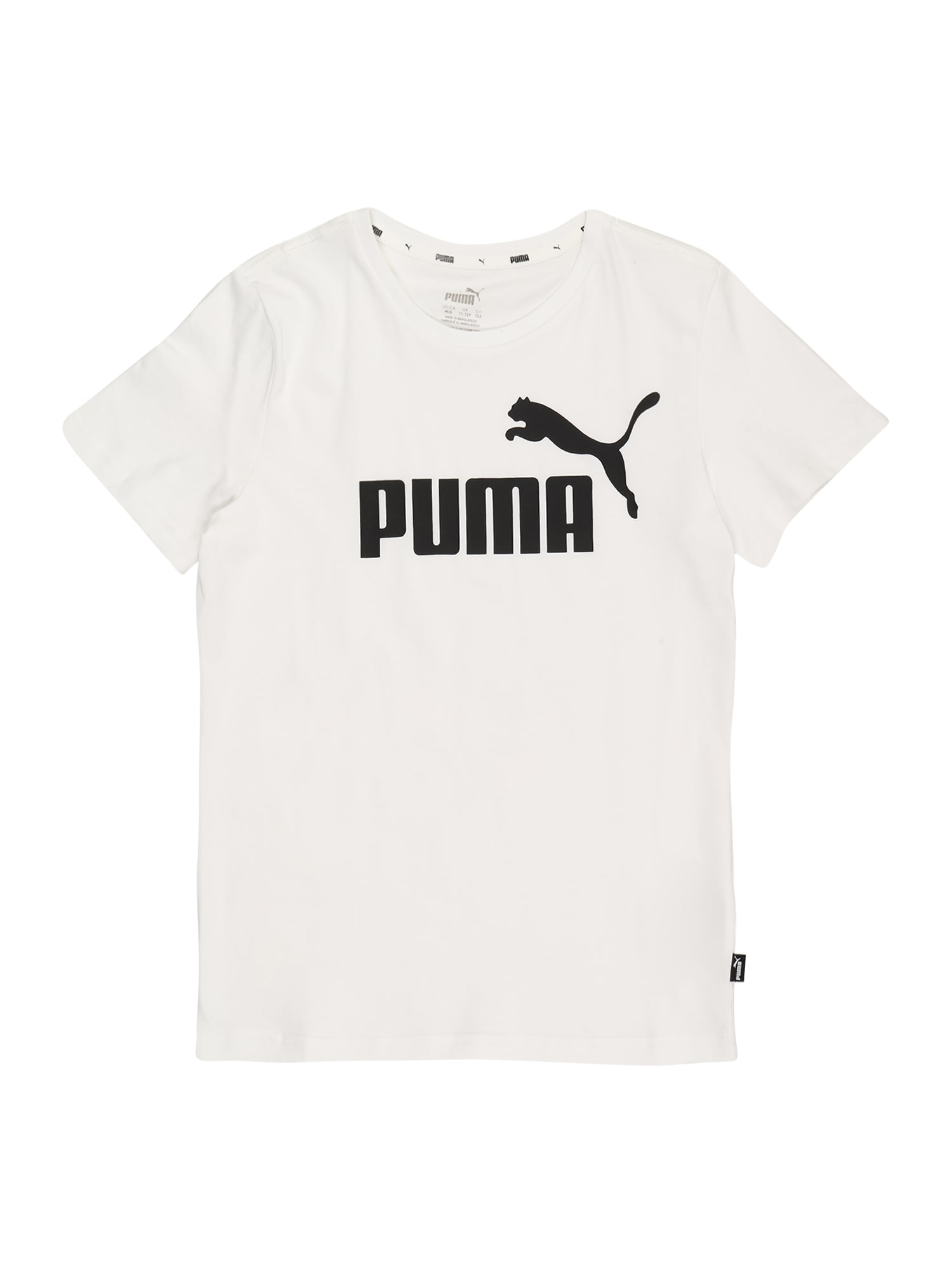 PUMA Тениска  бяло / черно 43308278