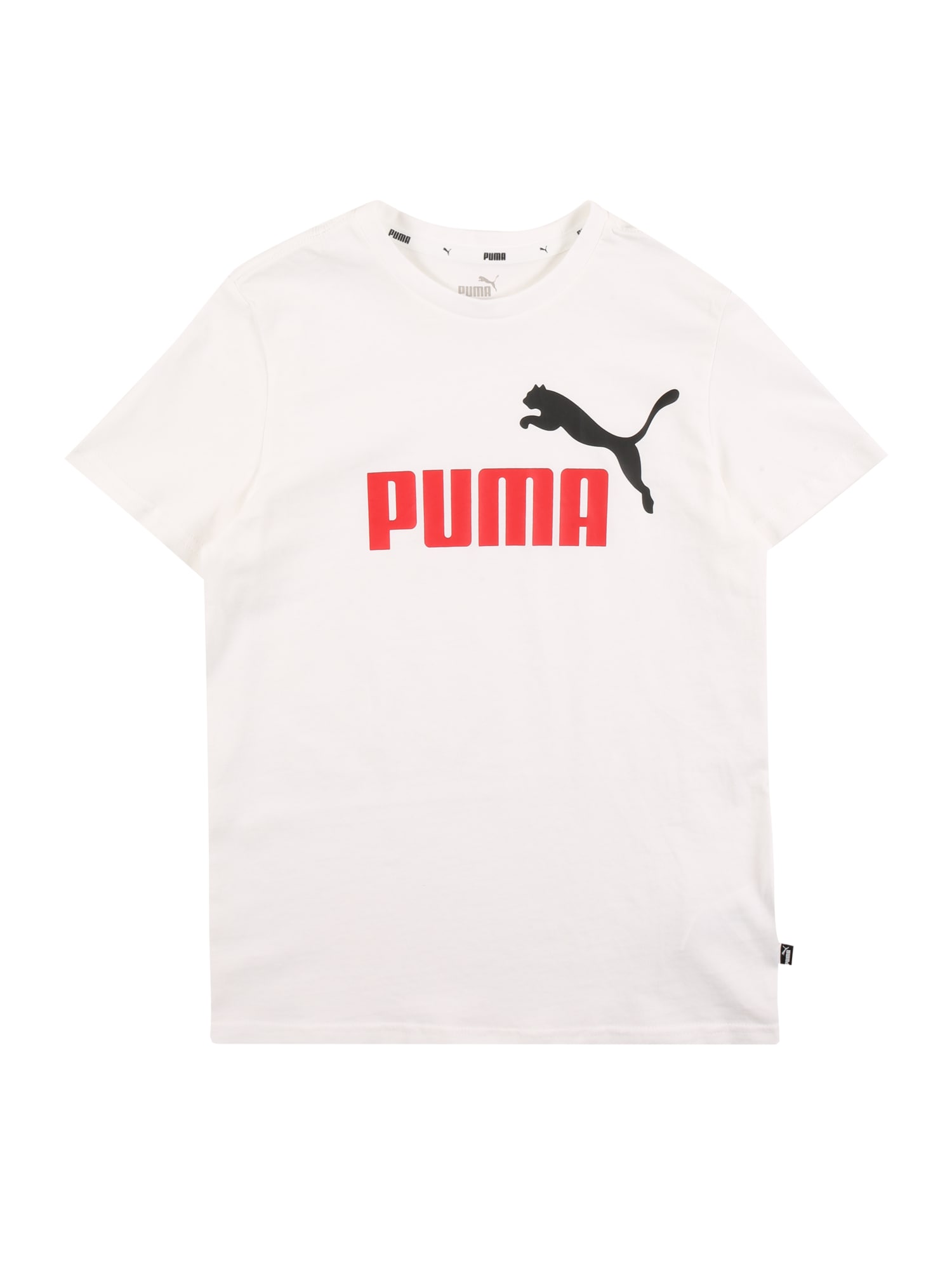 PUMA Тениска  бяло / черно / червено 43308405