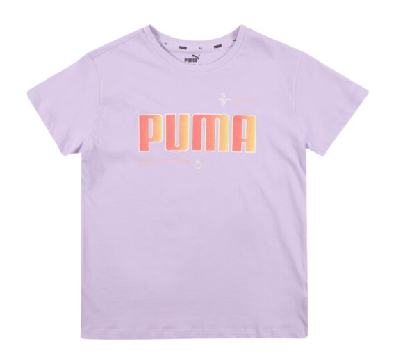PUMA Тениска ‘Alpha’  лавандула / тъмнооранжево / жълто 43325750