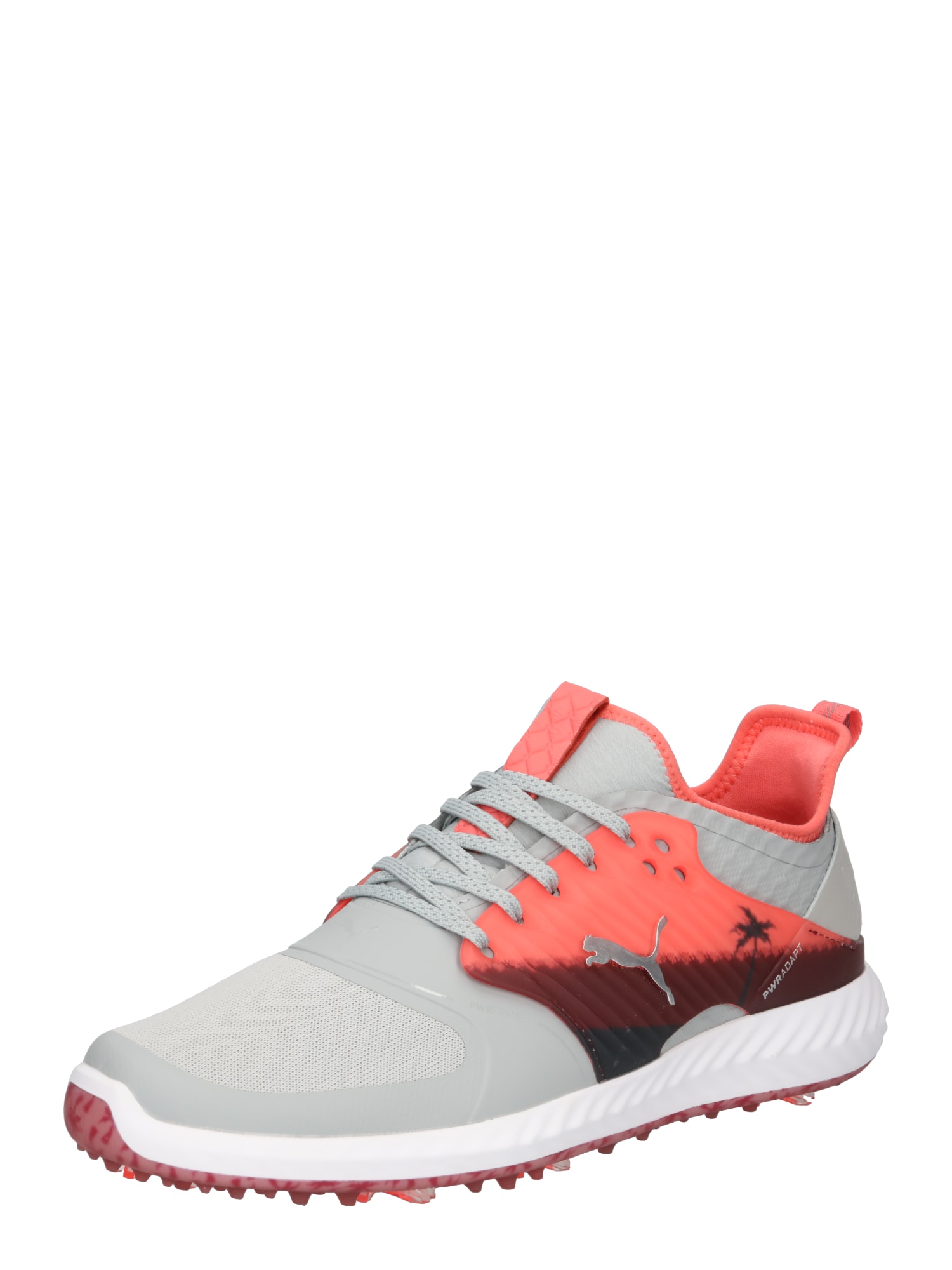 PUMA Спортни обувки ‘Caged Palms’  сиво / ръждиво червено / черно 43796499