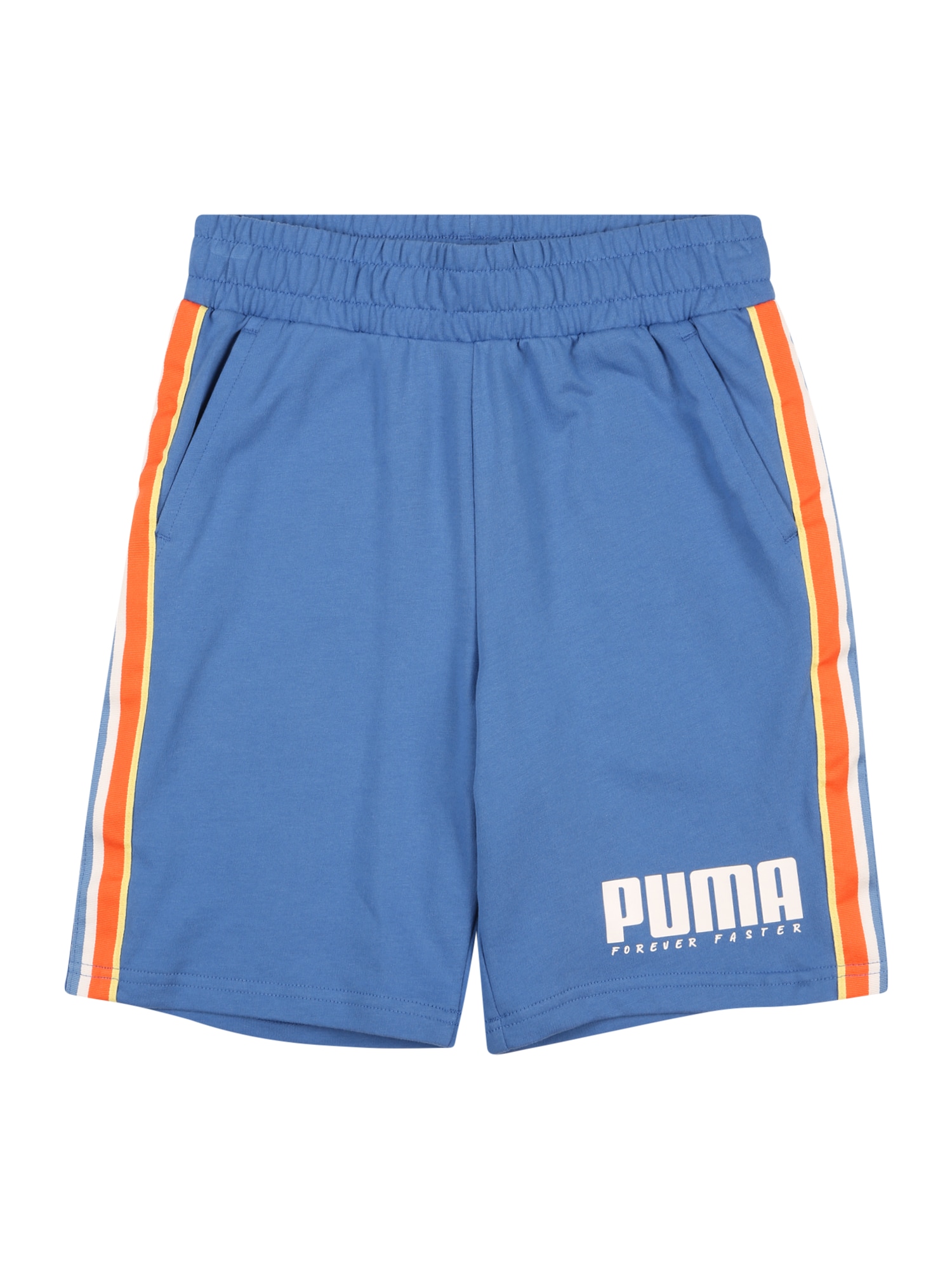 PUMA Панталон ‘Alpha’  опушено синьо / бяло / жълто / оранжево 45397091