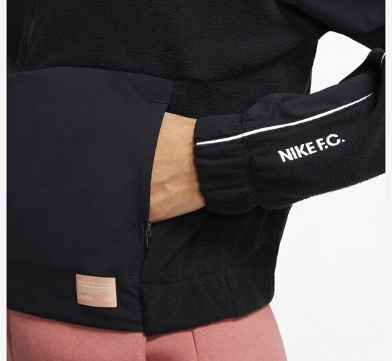 Жени  Дамско облекло  Суичъри  блузи без яка Nike FC Midlayer Zip Top Ladies 1052715-6344712