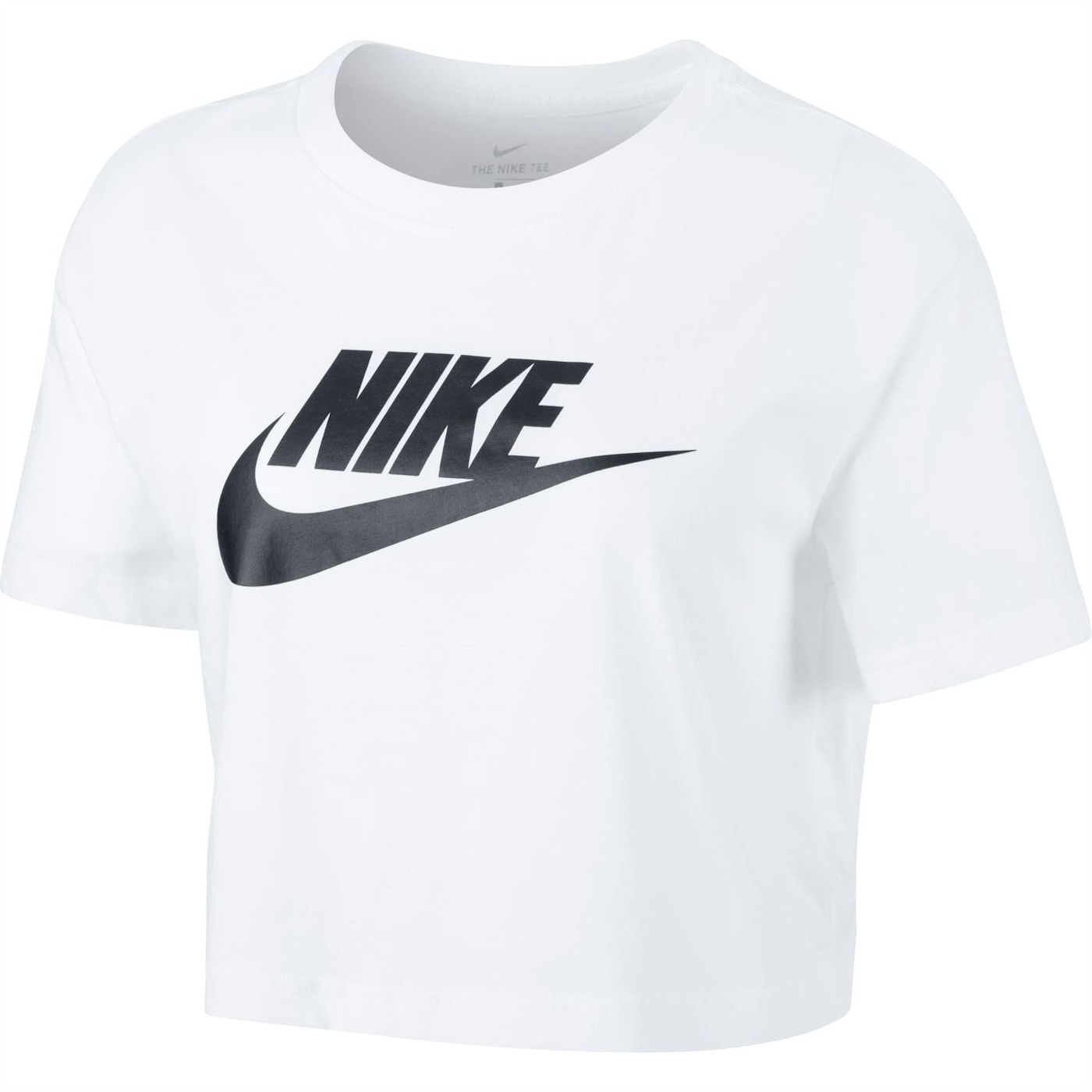 Жени  Дамско облекло  Блузи  Функционални тениски и потници Nike Futura Cropped T-Shirt 1435977-7735017