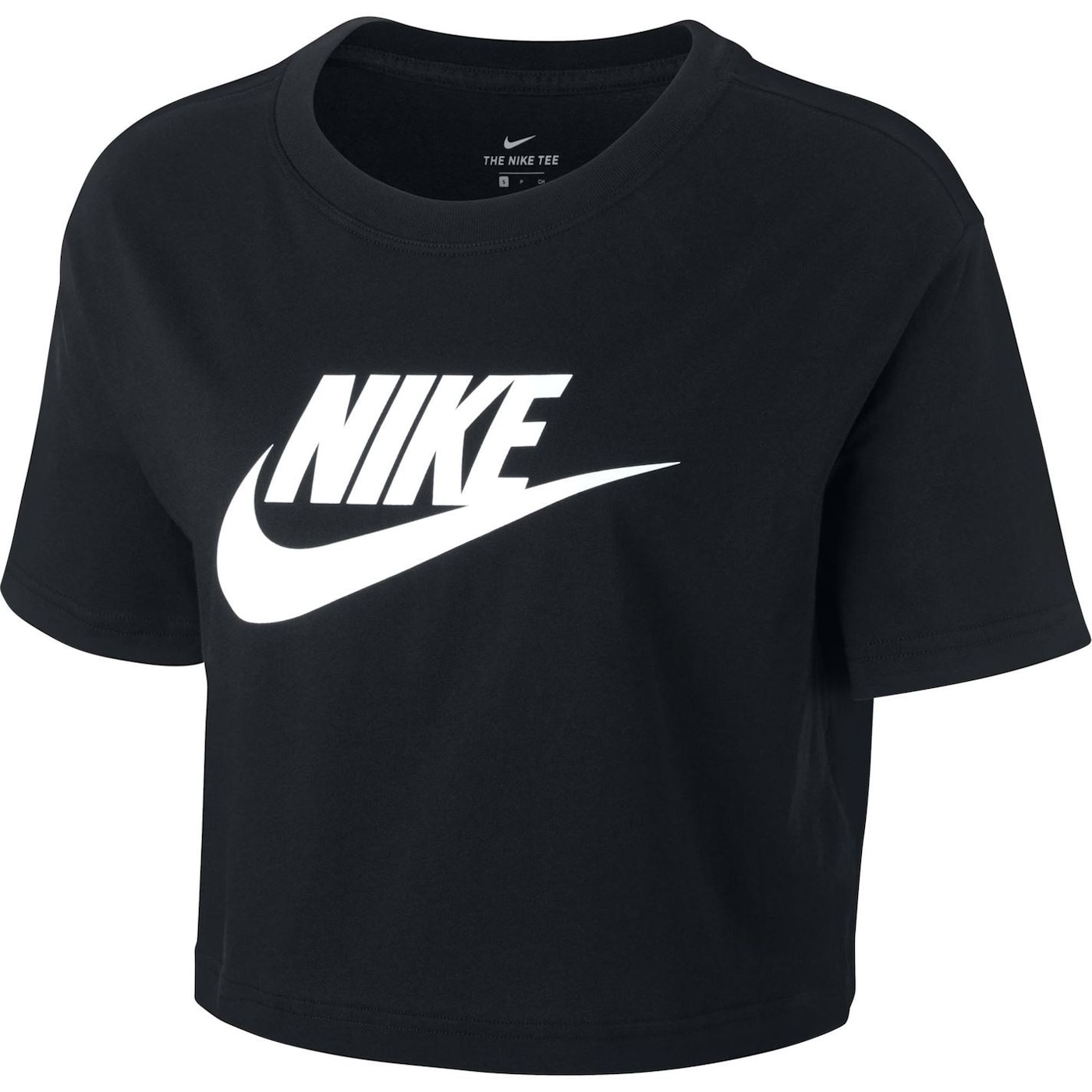 Жени  Дамско облекло  Блузи  Функционални тениски и потници Nike Futura Cropped T-Shirt 1435978-7735018