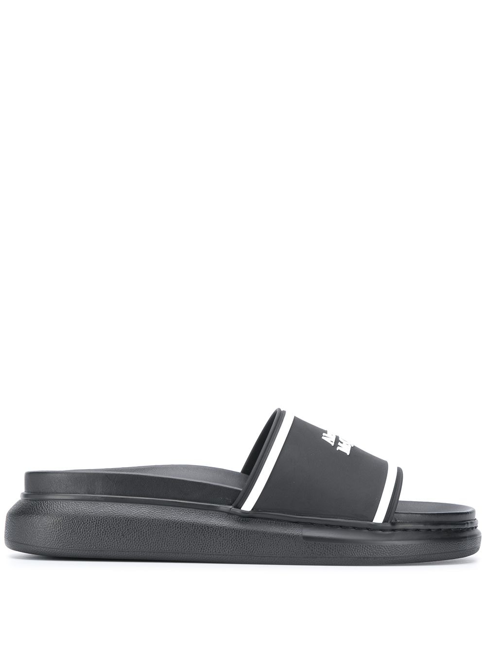 Pool Sliders Black With Logo мъжки обувки Alexander Mcqueen 1989764227_40
