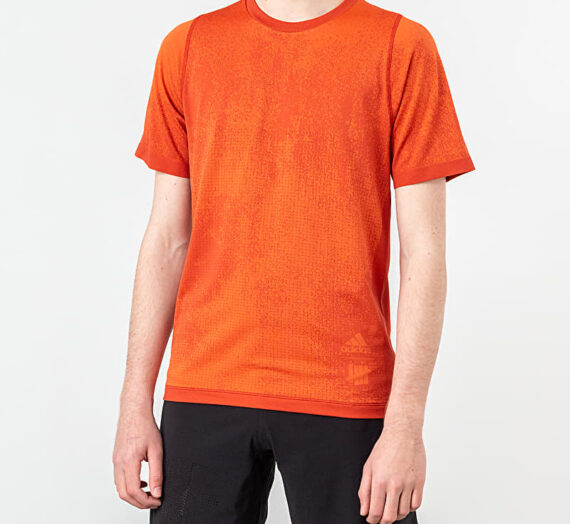 Тениски adidas x Undefeated Knit Tee Orange 278535