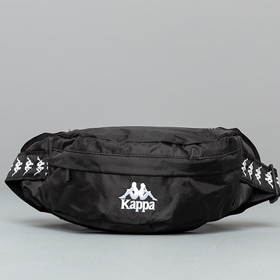 Хип чанти Kappa Banda Anais Waist Bag Black/ White 324122