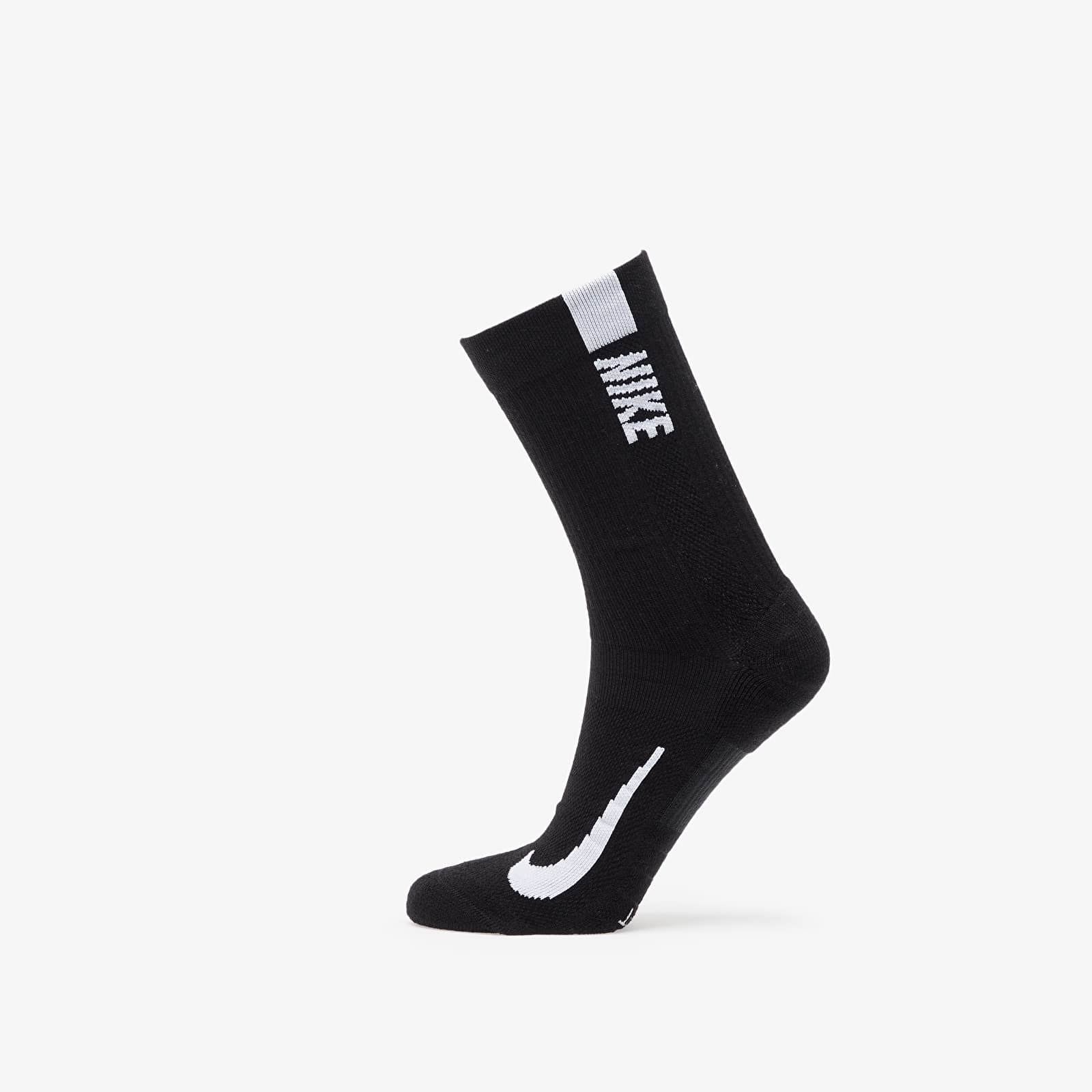 Чорапи Nike Multiplier Crew Sock (2 Pairs) Black/ White 439876