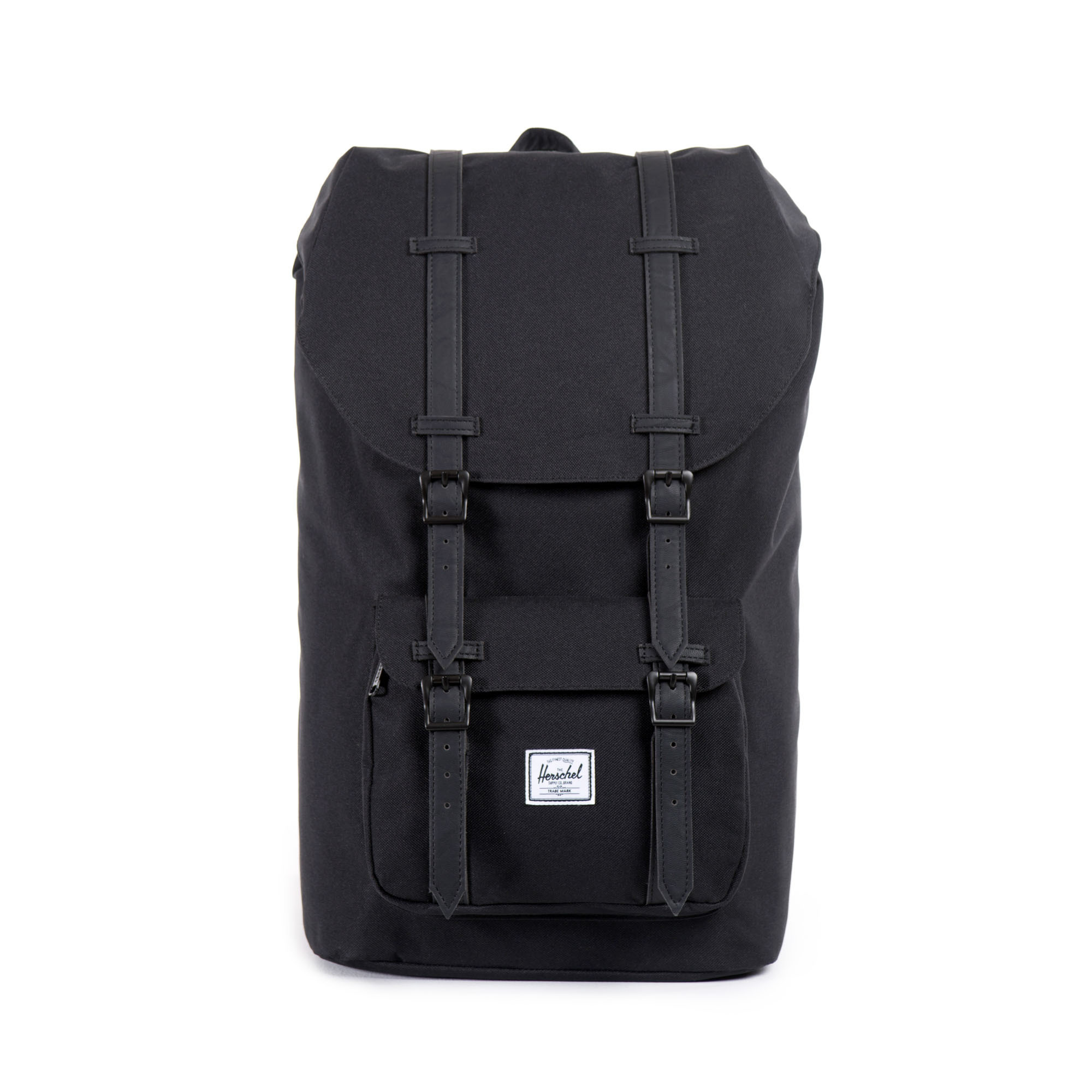 Аксесоари Herschel Supply Co. Little America Backpack Black/ Black Synthetic Leather 62184