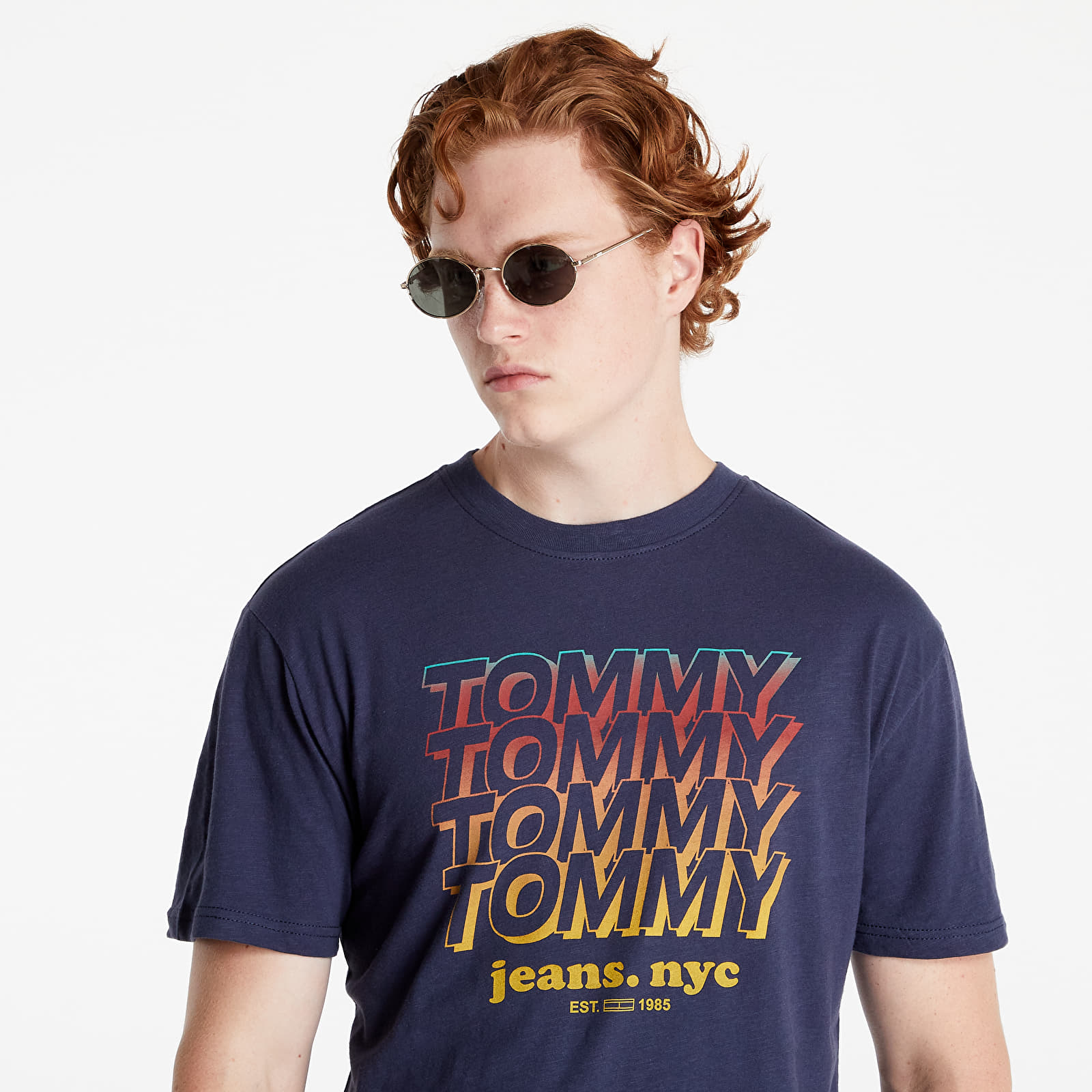 Тениски Tommy Jeans TJM Repeat Tommy Tee Twilight Navy 707155