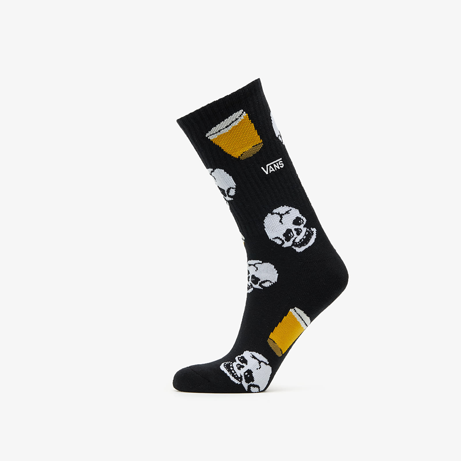 Чорапи Vans 6 Pairs Dive Bar Crew Socks Black 779092