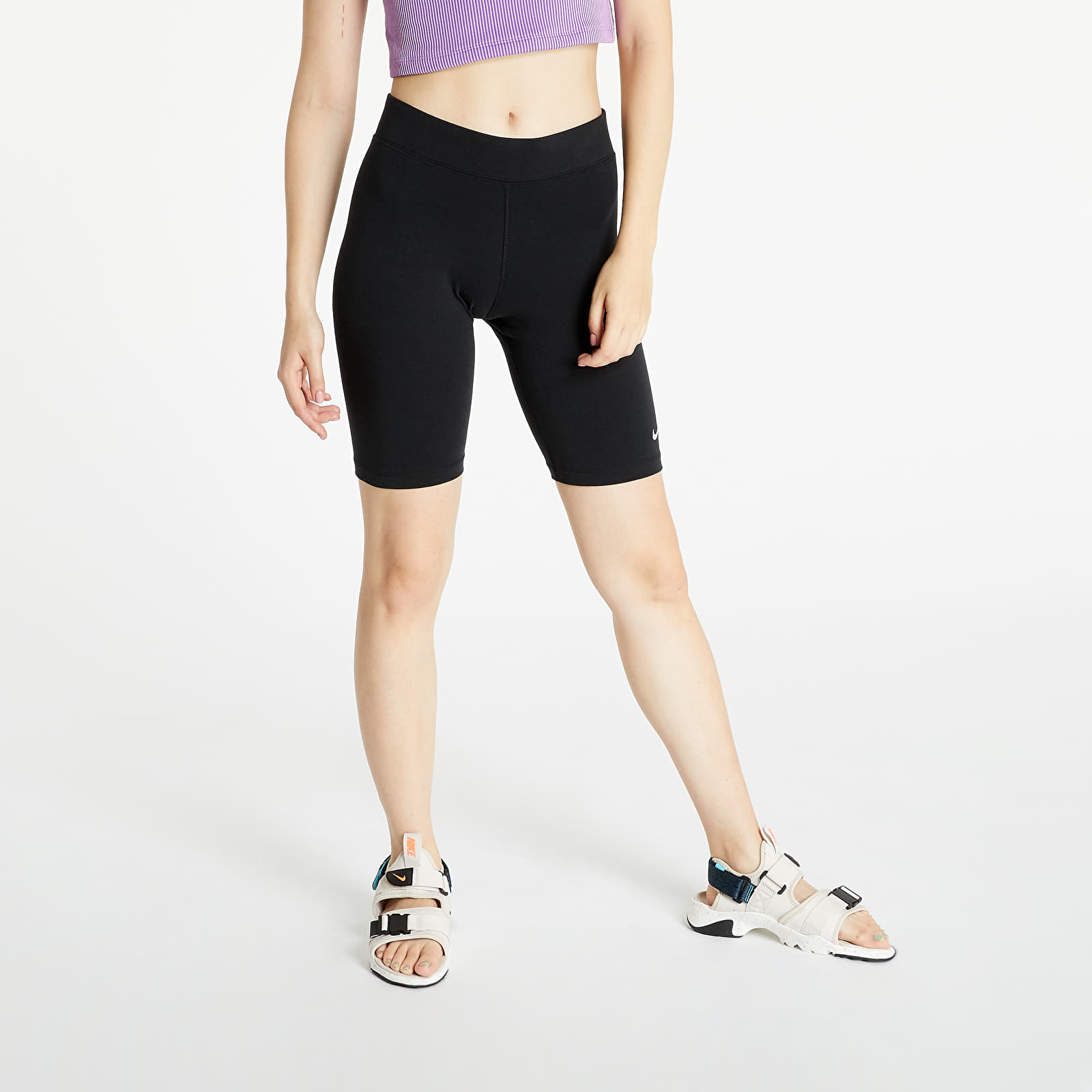 Къси панталони Nike Sportswear Women’s Bike Shorts Black/ White 783316